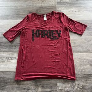 Harley‎ Davidson Women's Embellished Anthem Short Sleeve Tee 2016 Usa 3xl